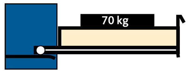 Schubladenschrank Typ 274 V70, 1030 mm hoch